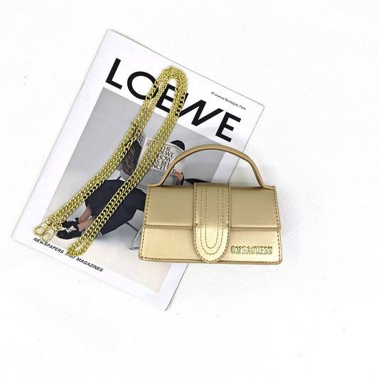 Trendy Mini Crossbody Bag – Cute Lipstick Holder Purse for Girls, Lightweight Travel Phone Wallet Clutch
