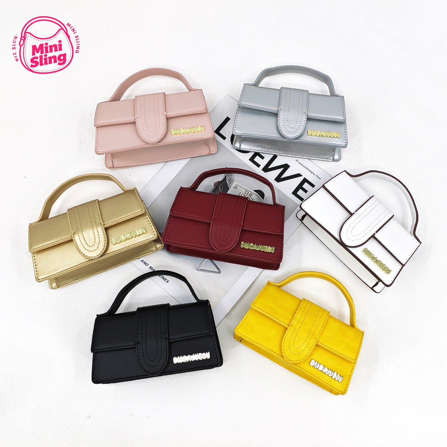 Trendy Mini Crossbody Bag – Cute Lipstick Holder Purse for Girls, Lightweight Travel Phone Wallet Clutch