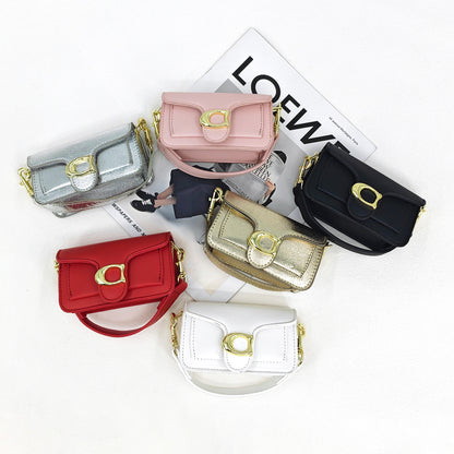 Mini Crossbody Lipstick Bag for Women – Small Purse with Detachable Strap, Casual Everyday Shoulder Handbag