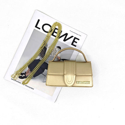 Trendy Mini Crossbody Bag – Cute Lipstick Holder Purse for Girls, Lightweight Travel Phone Wallet Clutch