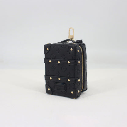 Chic Mini Suitcase Handbag – Retro Trunk-Style Crossbody Purse for Girls, Adorable Small Bag That Complements Any Outfit