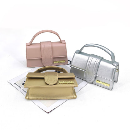 Trendy Mini Crossbody Bag – Cute Lipstick Holder Purse for Girls, Lightweight Travel Phone Wallet Clutch